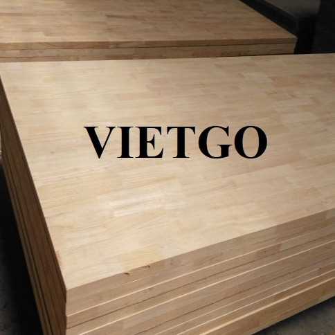 Thương vụ xuất khẩu gỗ ghép thanh sang thị trường Ấn Độ