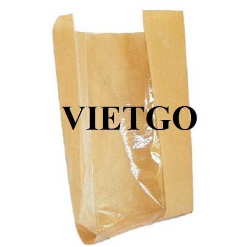 Thương vụ xuất khẩu túi giấy có cửa sổ đến thị trường Ấn Độ