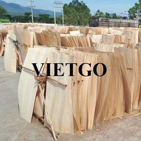 Thương vụ xuất khẩu ván bóc sang thị trường Ấn Độ