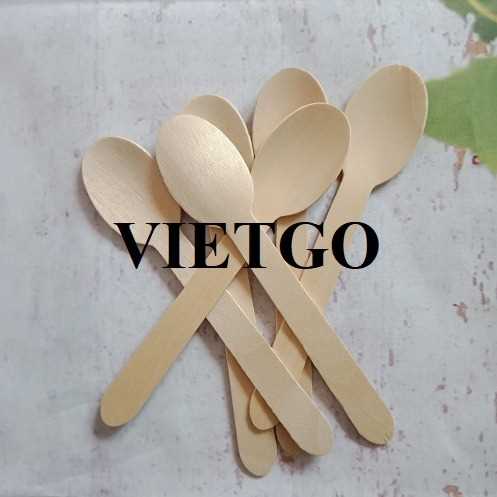 Cơ hội xuất khẩu thìa gỗ dùng một lần sang thị trường Ấn Độ