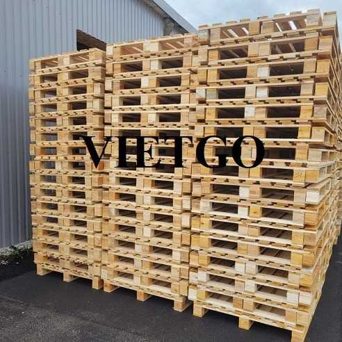 Thương vụ xuất khẩu pallet gỗ đến thị trường Slovenia