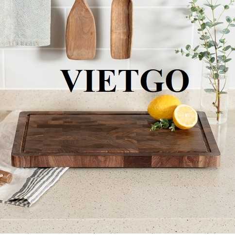 Thương vụ xuất khẩu thớt gỗ sang thị trường Hàn Quốc