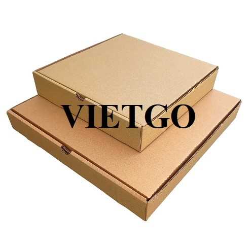 Thương vụ xuất khẩu hộp pizza sang thị trường Thổ Nhĩ Kỳ