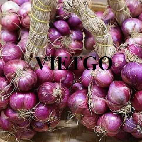 Cơ hội hợp tác xuất khẩu hành tím đến thị trường Sri Lanka