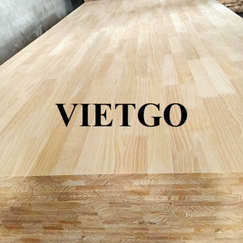 Thương vụ xuất khẩu gỗ ghép thanh đến thị trường Ấn Độ