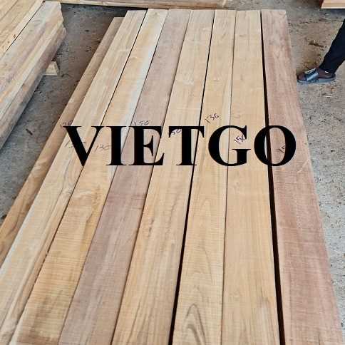 Thương vụ xuất khẩu sản phẩm gỗ teak xẻ đến thị trường Sri Lanka
