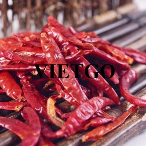 Thương vụ hợp tác xuất khẩu ớt khô tới thị trường Nepal