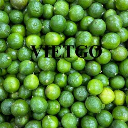 Thương vụ hợp tác xuất khẩu chanh sang thị trường UAE