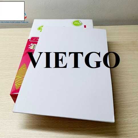 Thương vụ hợp tác xuất khẩu sản phẩm giấy A4 đến từ vị khách hàng người Singapore