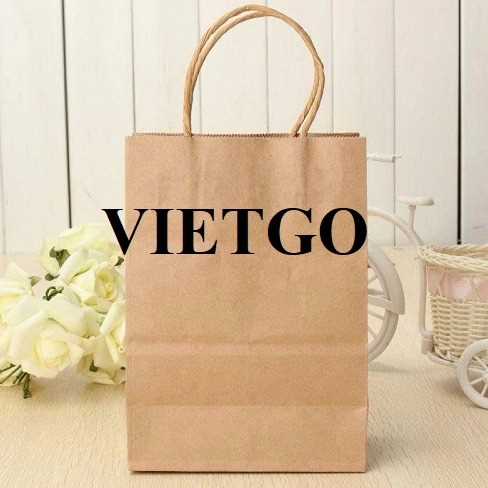 Thương vụ xuất khẩu túi giấy sang thị trường Mỹ