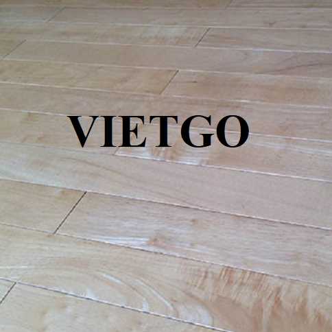 Thương vụ xuất khẩu ván sàn gỗ cao su sang thị trường Ấn Độ 