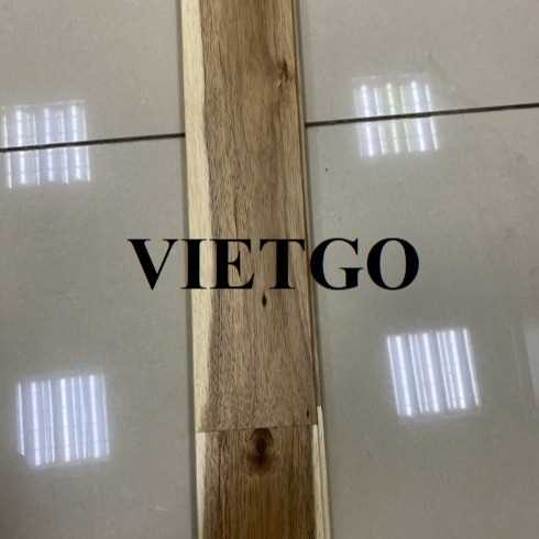 Thương vụ xuất khẩu sản phẩm gỗ ván sàn đến thị trường Ấn Độ