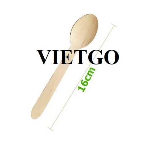 Thương vụ xuất khẩu sản phẩm thìa gỗ dùng một lần đến thị trường Ấn Độ