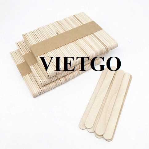 Thương vụ xuất khẩu sản phẩm que kem gỗ sang thị trường Ấn Độ