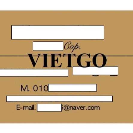 Vị doanh nhân người Hàn Quốc đang tìm kiếm đại diện thương mại hợp tác tại Việt Nam