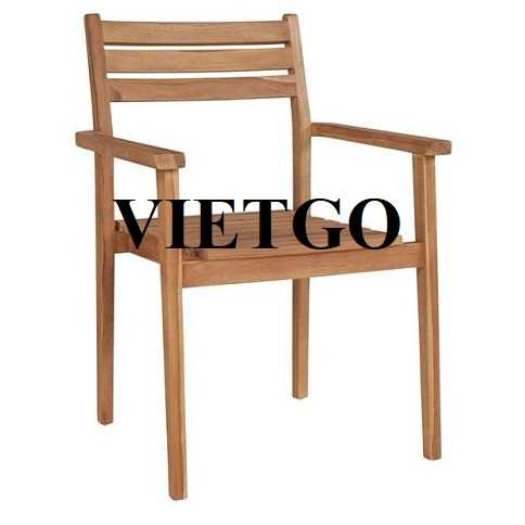 Thương vụ xuất khẩu sản phẩm bàn ghế gỗ sang thị trường Anh