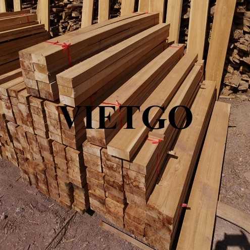 Thương vụ xuất khẩu gỗ teak xẻ sang thị trường Ấn Độ 