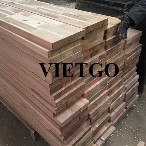 Thương vụ xuất khẩu sản phẩm gỗ ghép thanh đến thị trường Ấn Độ