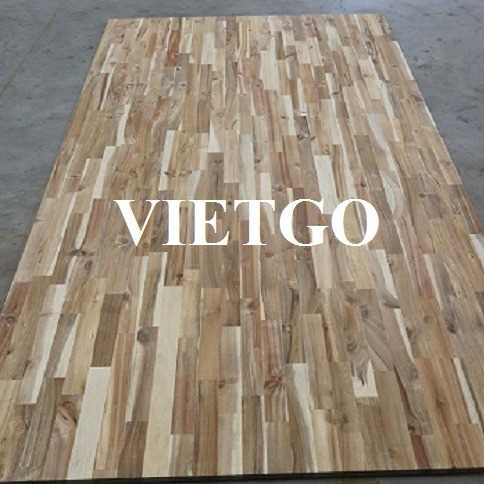 Thương vụ xuất khẩu gỗ ghép thanh đến thị trường Ấn Độ 