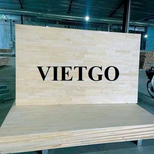 Thương vụ xuất khẩu gỗ ghép thanh sang thị trường Ấn Độ