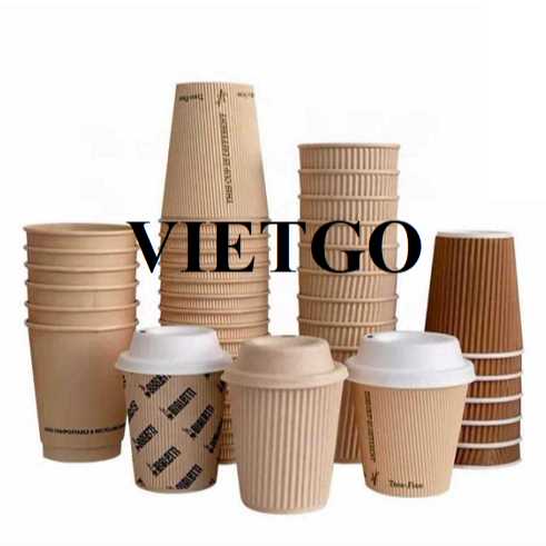 Thương vụ xuất khẩu cốc giấy đến thị trường Úc