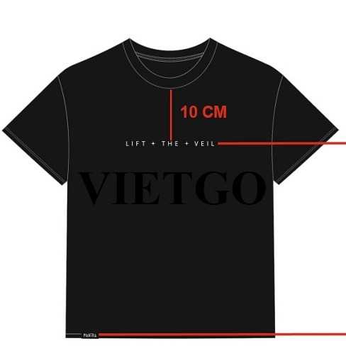 Cơ hội hợp tác xuất khẩu T-shirt, hoodie, quần nỉ, bikini tới từ doanh nghiệp tại Hoa Kỳ