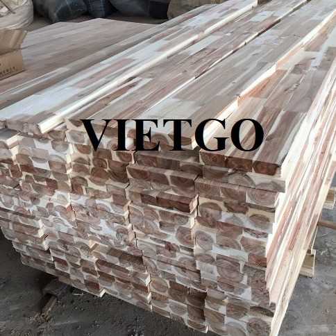Thương vụ xuất khẩu sản phẩm gỗ ghép thanh đến thị trường Ấn Độ