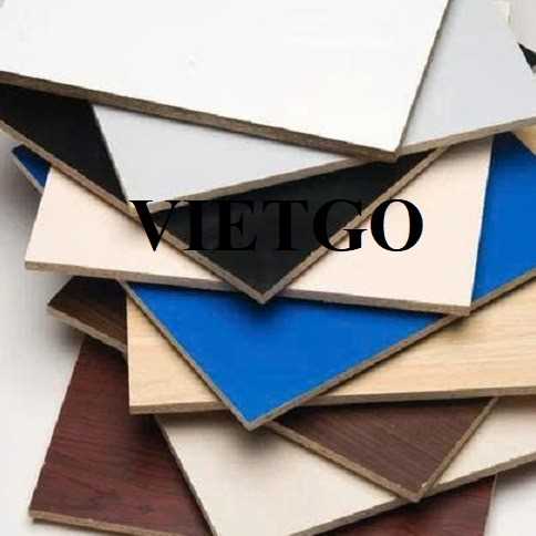Thương vụ xuất khẩu ván dăm melamine sang thị trường Ấn Độ