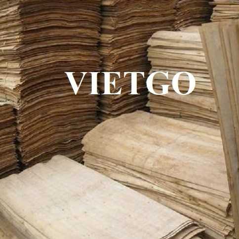 Thương vụ xuất khẩu ván bóc sang thị trường Ấn Độ