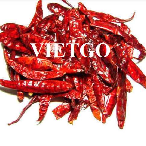 Cơ hội hợp tác xuất khẩu ớt khô đến thị trường Ấn Độ 