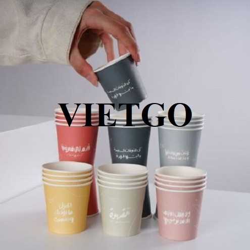Thương vụ xuất khẩu cốc giấy sang thị trường Thổ Nhĩ Kỳ