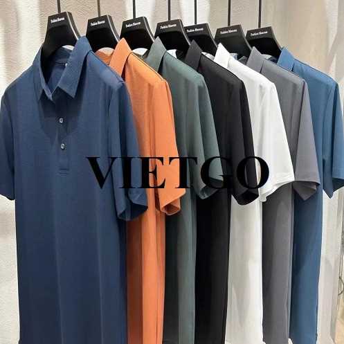 Thương vụ xuất khẩu áo polo sang thị trường Mỹ