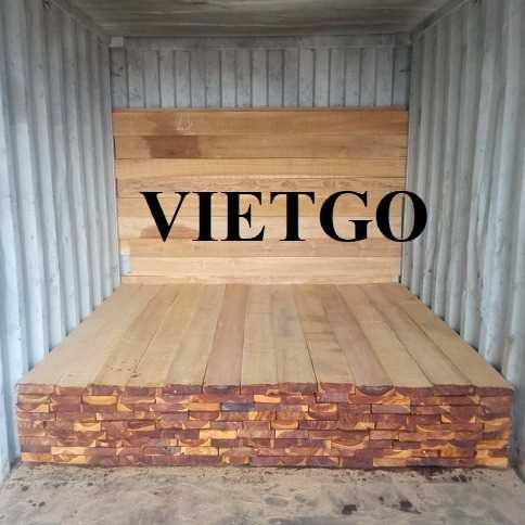 Thương vụ xuất khẩu sản phẩm gỗ teak xẻ đến thị trường Ấn Độ