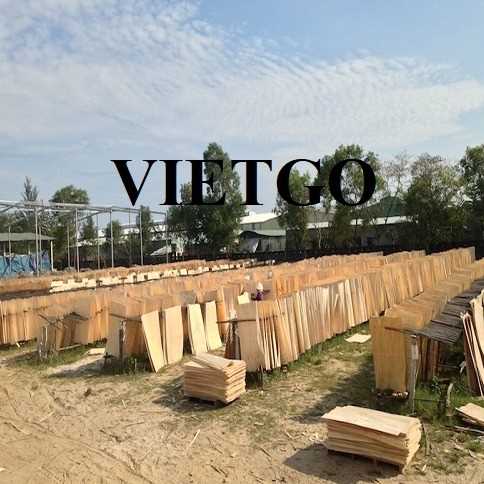 Thương vụ xuất khẩu ván bóc cao su đến thị trường Ấn Độ 