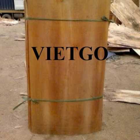 Thương vụ xuất khẩu ván bóc sang thị trường Ấn Độ