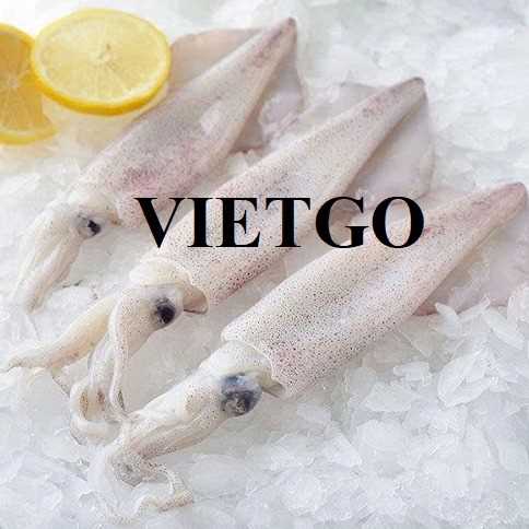 Đơn hàng hợp tác xuất khẩu mực sang thị trường Lebanon