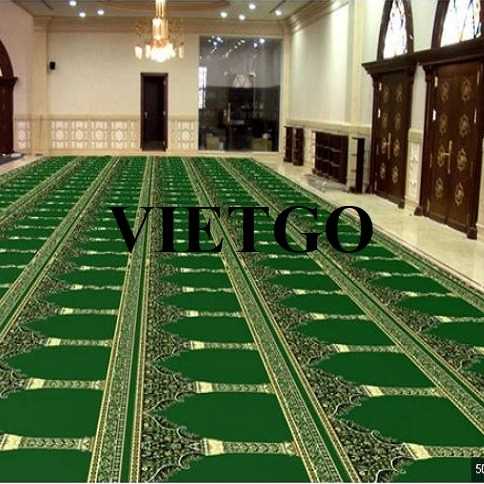 Thương vụ xuất khẩu sản phẩm thảm đến thị trường Qatar