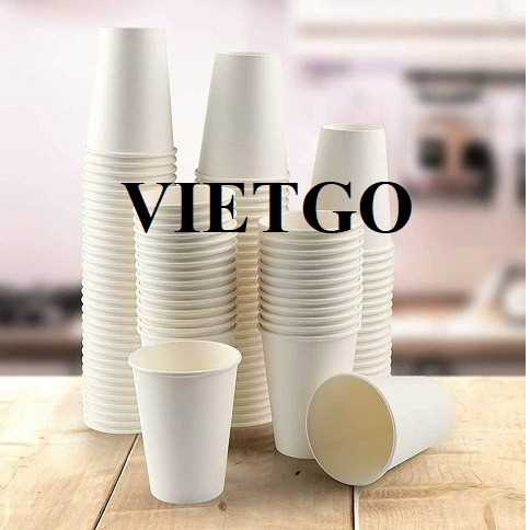 Thương vụ xuất khẩu sản phẩm cốc giấy sang thị trường Mỹ