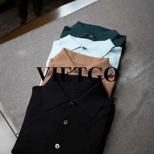 Thương vụ xuất khẩu áo polo sang thị trường UAE