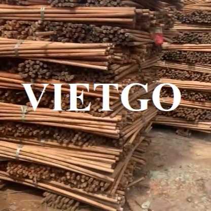 Thương vụ xuất khẩu sản phẩm gậy gỗ đến thị trường Ấn Độ