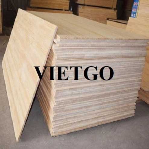 Thương vụ xuất khẩu gỗ ghép thanh sang thị trường Ấn Độ