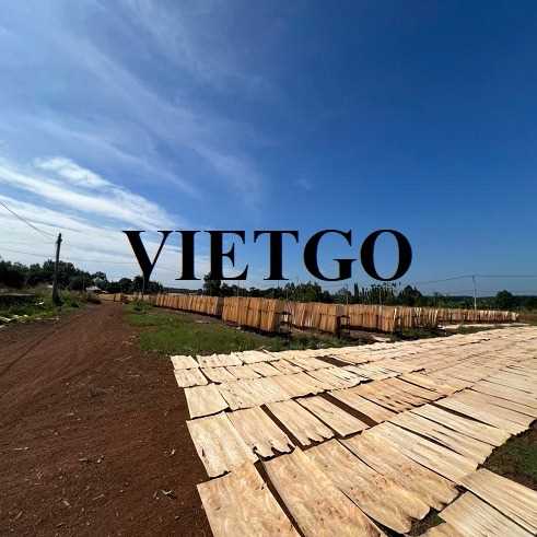 Thương vụ xuất khẩu ván bóc cao su sang thị trường Thái Lan