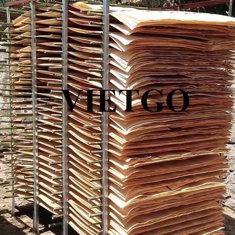 Thương vụ xuất khẩu ván bóc đến thị trường Ấn Độ