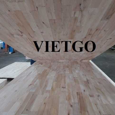 Thương vụ xuất khẩu gỗ ghép thanh đến thị trường Ấn Độ 