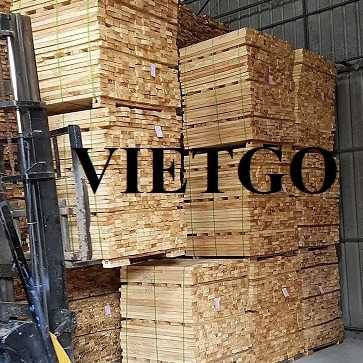 Thương vụ xuất khẩu gỗ cao su xẻ sang thị trường Ấn Độ