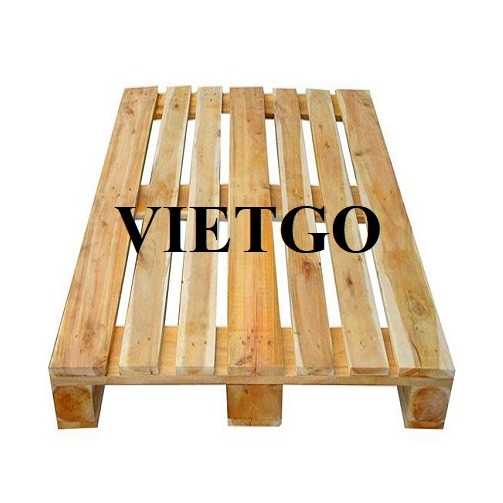 Thương vụ xuất khẩu pallet gỗ đến thị trường Ấn Độ