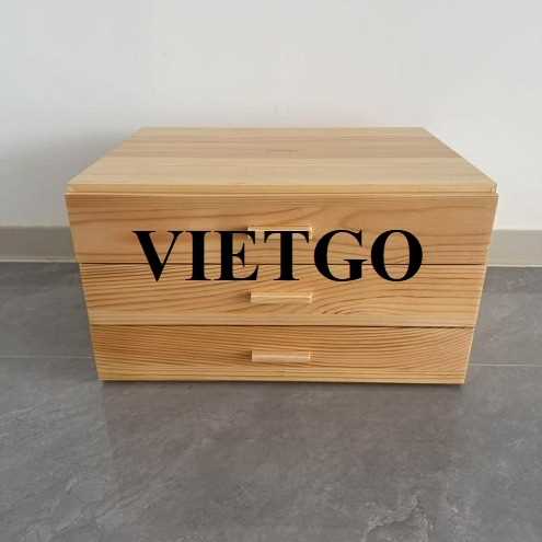 Thương vụ xuất khẩu sản phẩm hộp gỗ sang thị trường Mỹ