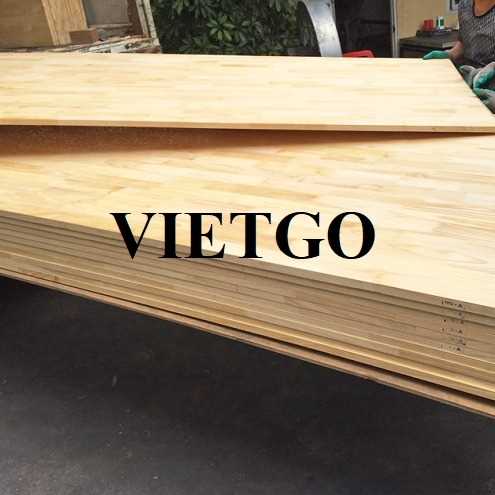 Thương vụ xuất khẩu gỗ ghép thanh sang thị trường Ấn Độ