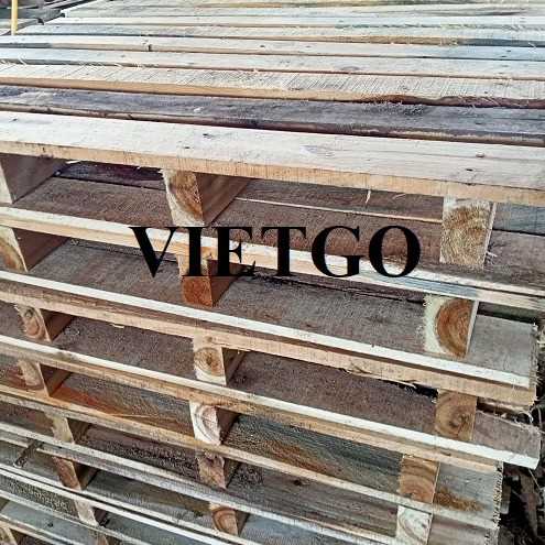 Thương vụ xuất khẩu sản phẩm pallet gỗ đến thị trường Ấn Độ