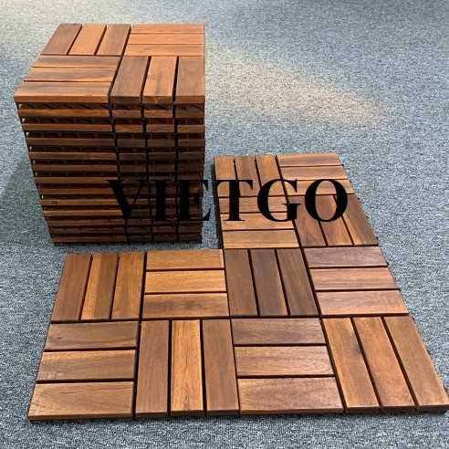 Thương vụ xuất khẩu sản phẩm vỉ ván sàn đến thị trường Hồng Kông